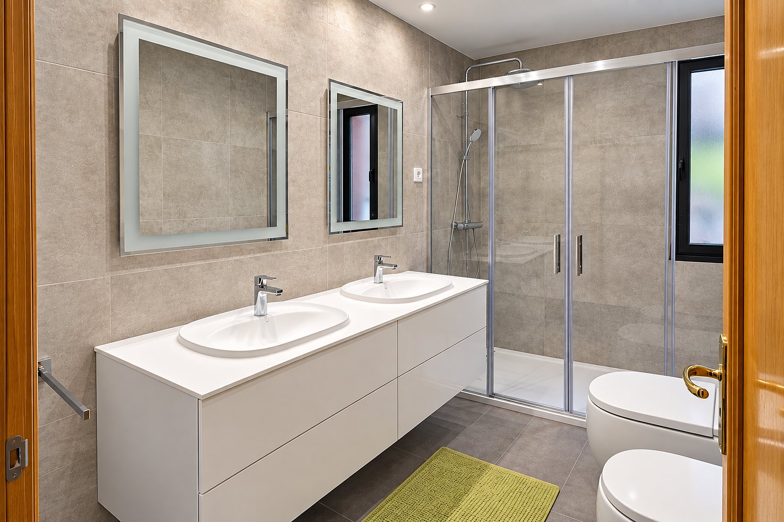 Baño reformado por ADYAN