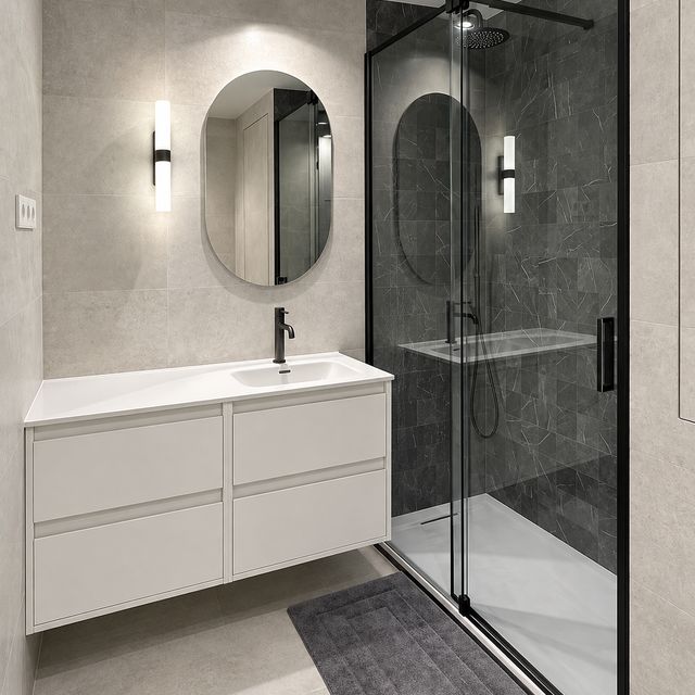 Baño reformado por ADYAN