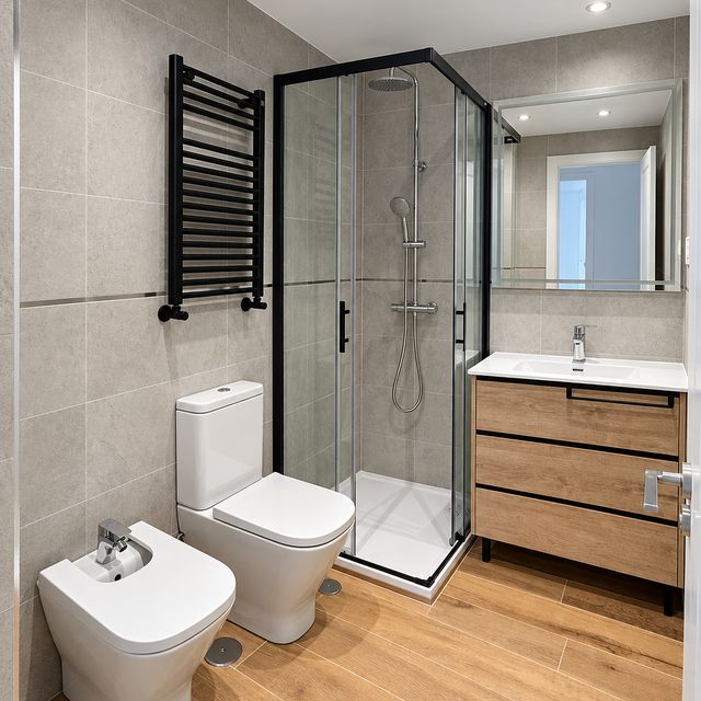 Baño reformado por ADYAN
