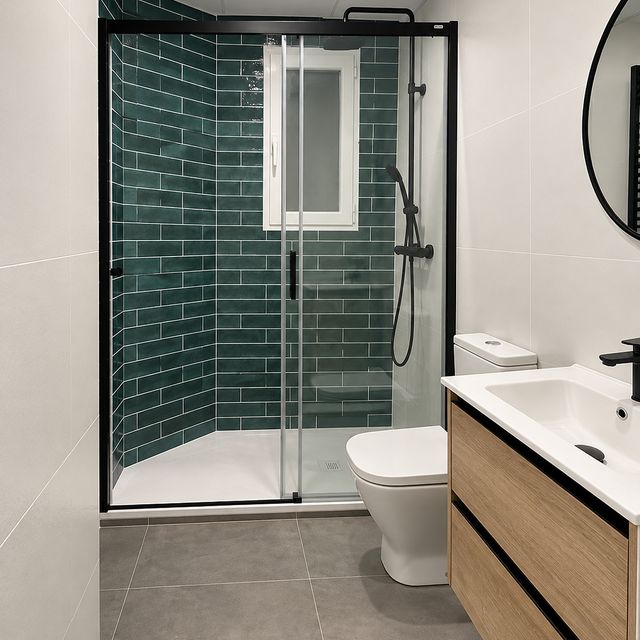 Baño reformado por ADYAN